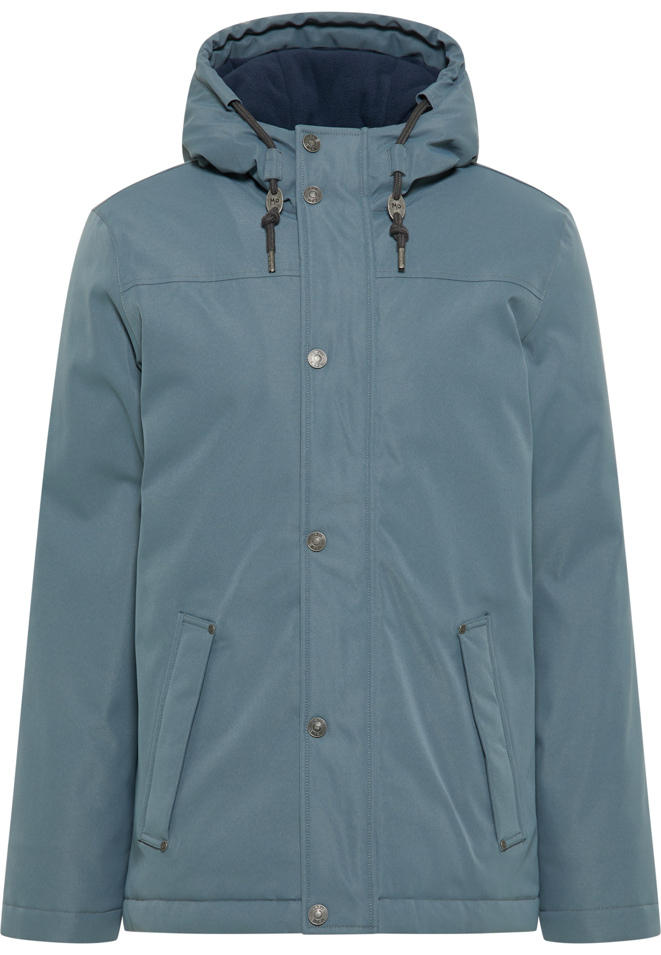 MO Functionele jas in Blauw: voorkant