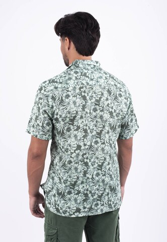 Panareha Regular fit Button Up Shirt 'MAUI' in Green