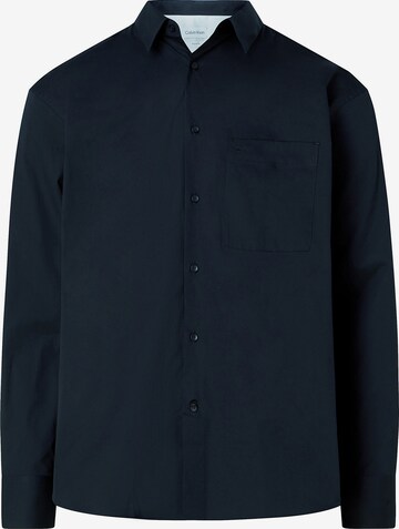 Calvin Klein Overhemd in Blauw: voorkant