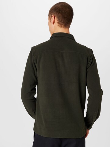 Only & Sons Fleece jas 'TIM' in Groen