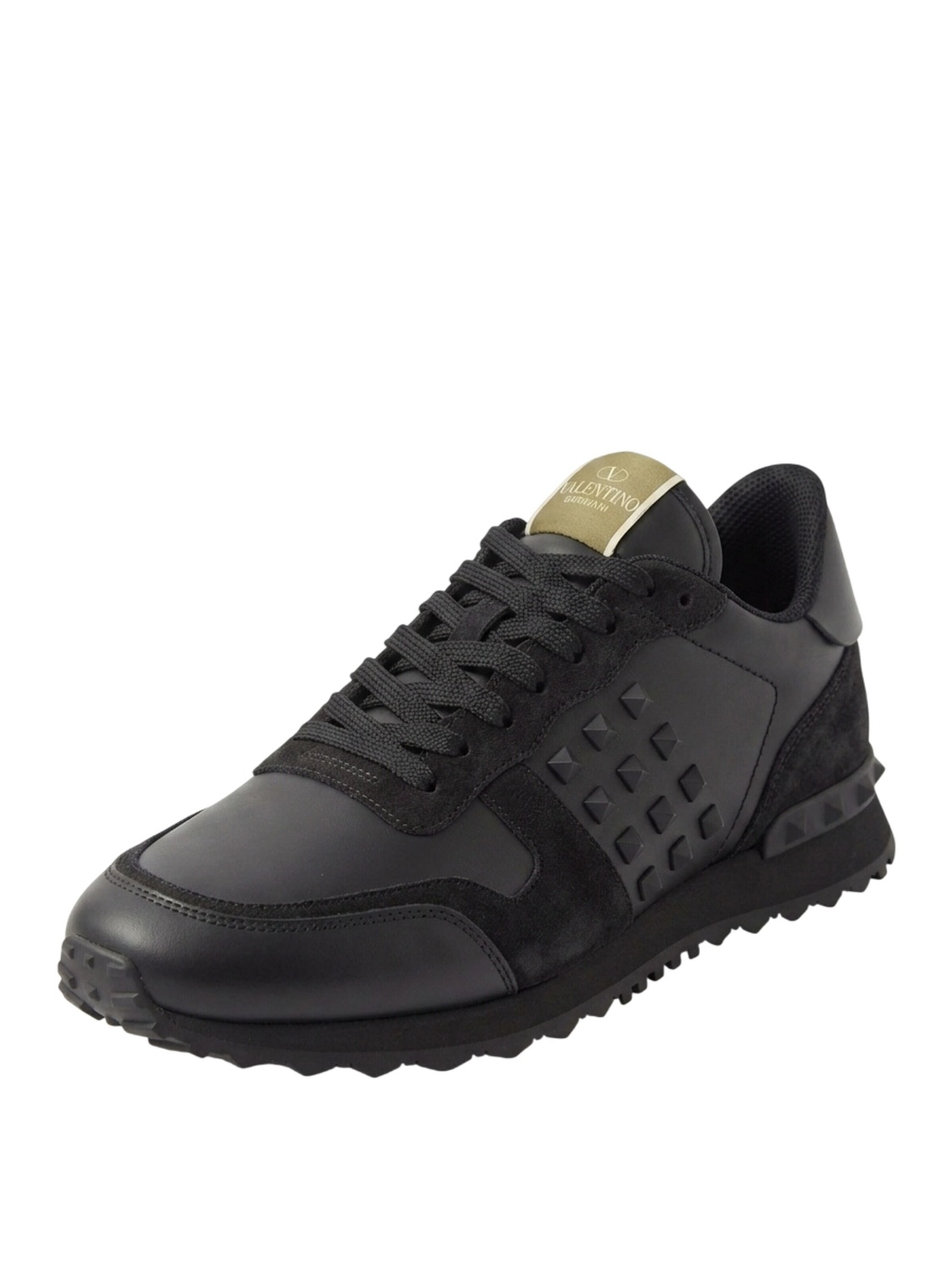 VALENTINO Platform trainers 'Valentino Sneakers Herren schwarz' in Black