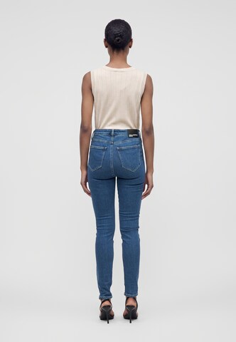 KARL LAGERFELD JEANS Skinny Kavbojke | modra barva