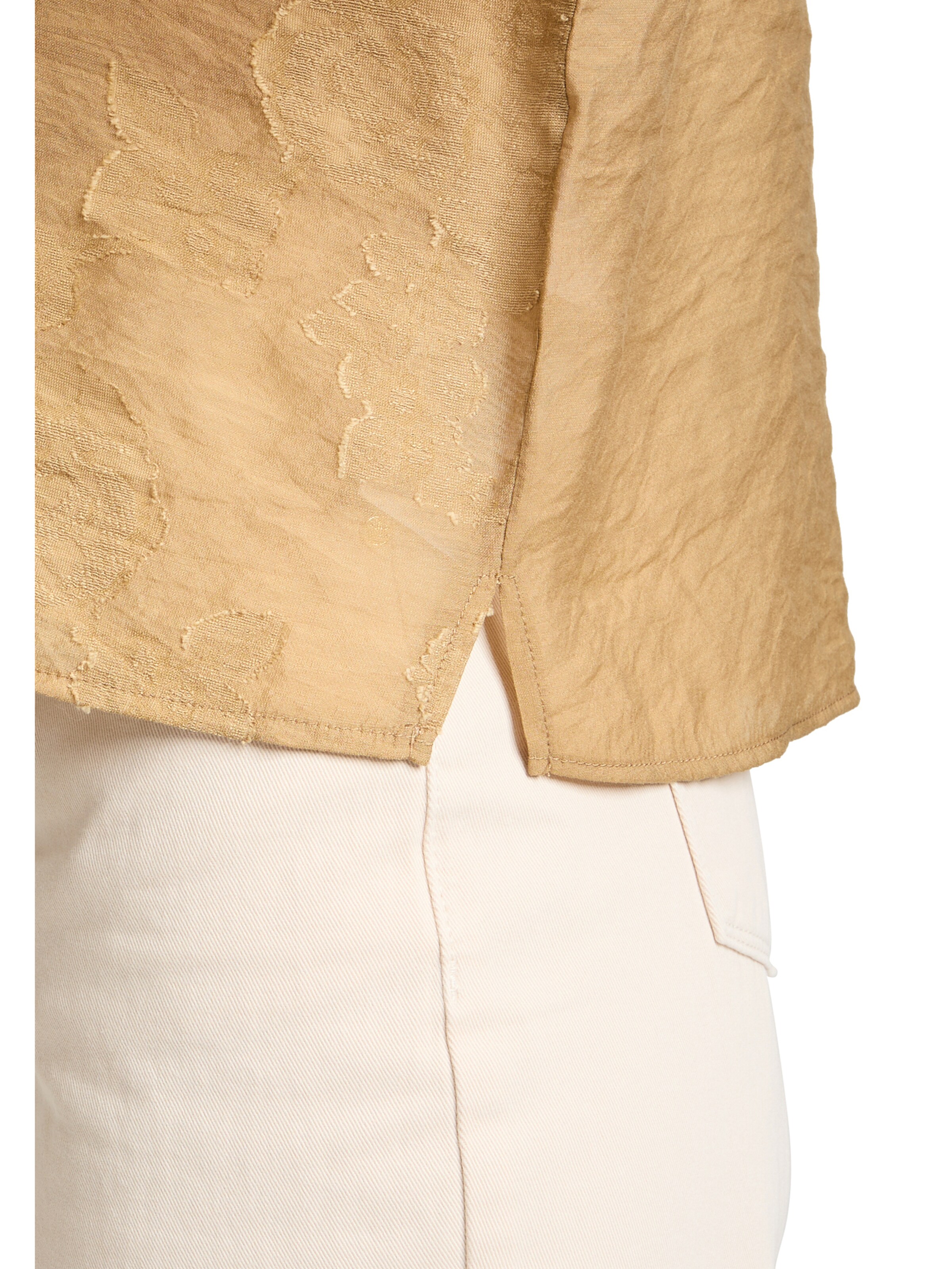 Cartoon Blouse in Beige