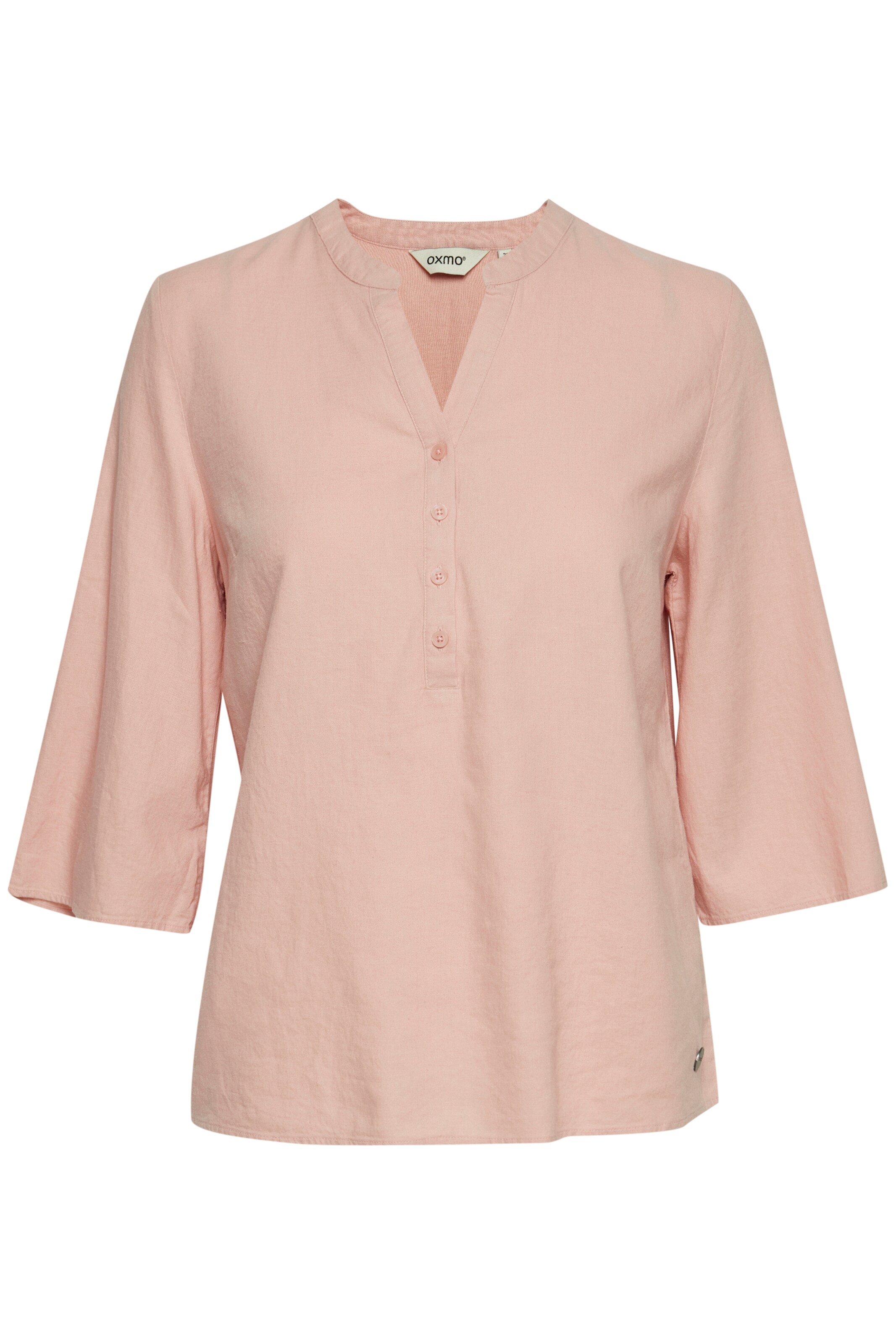 Oxmo Blouse in Pink: front