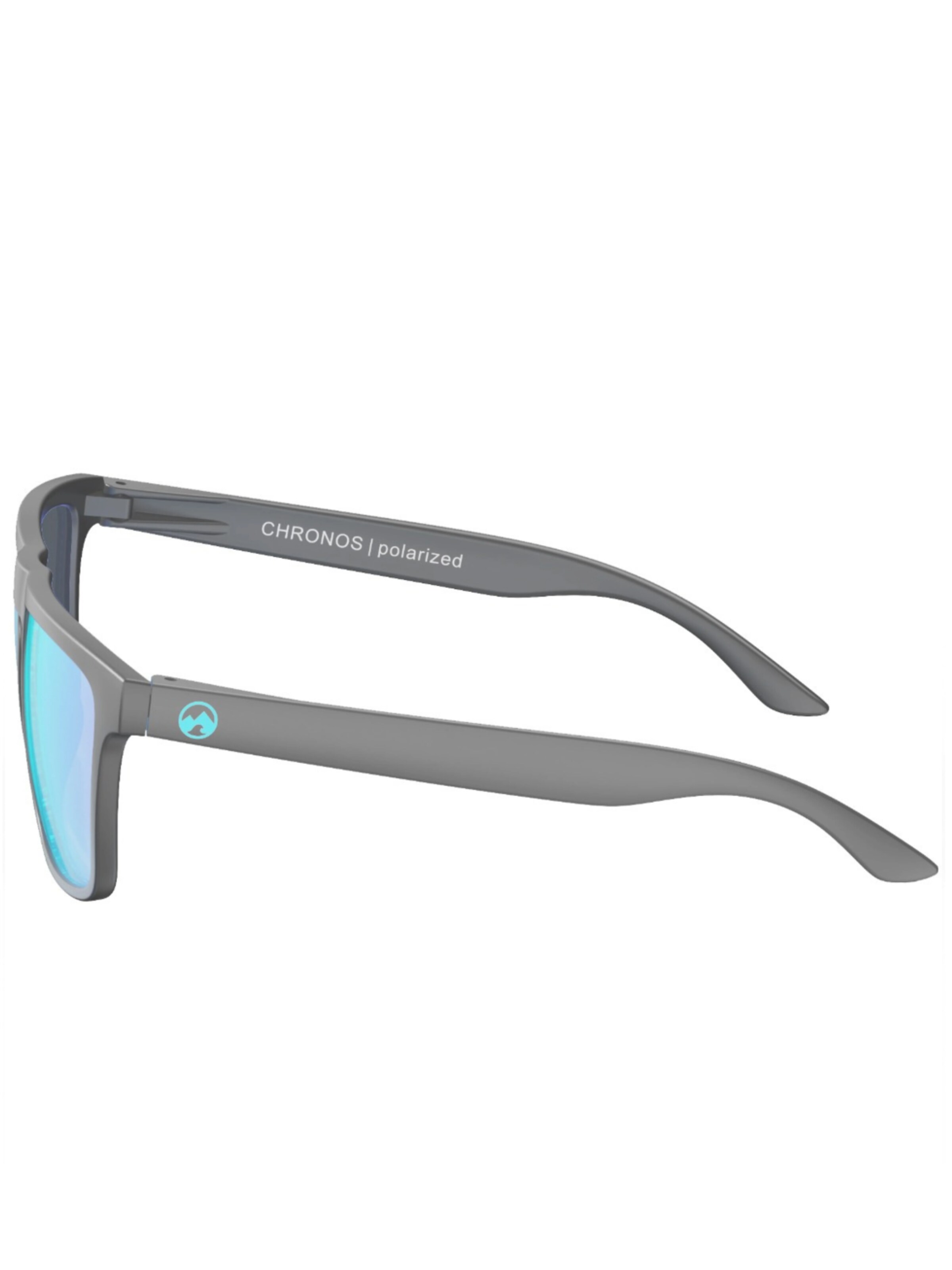Mowmow Sportzonnebril 'MowMow Thor Sunglasses - Polarized - Men - Women - Black' in Blauw