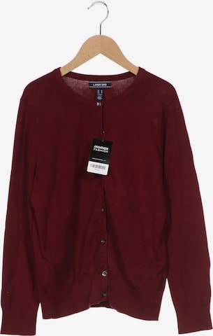 Lands‘ End Sweater & Cardigan in M in Red: front