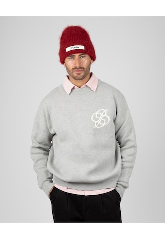 Pull-over 'Academy' Prohibited en gris : devant