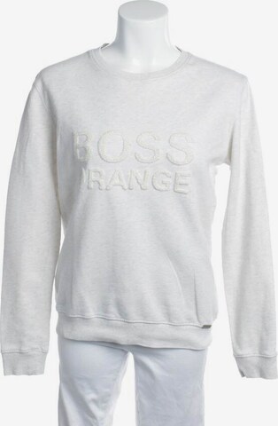 BOSS Sweatshirt & Zip-Up Hoodie in S in Grey: front