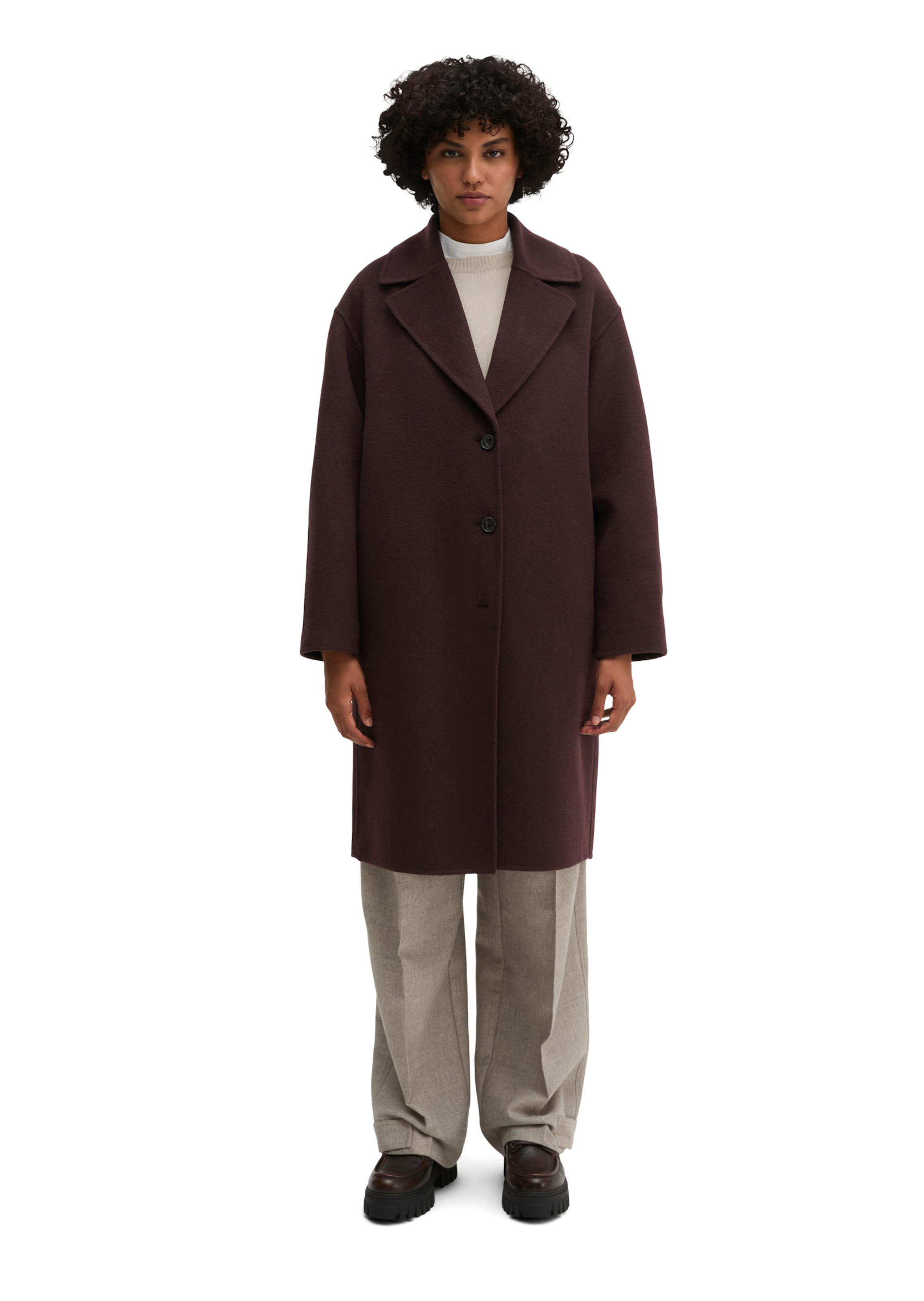 Marc O'Polo Winter Coat in Purple