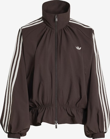 ADIDAS ORIGINALS - Chaqueta de entretiempo en marrón: frente