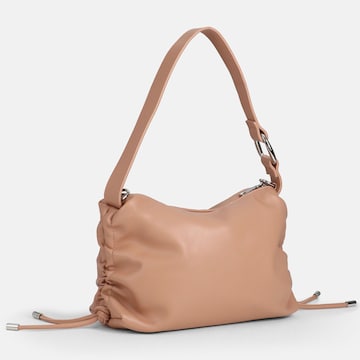 Seidenfelt Manufaktur Shoulder Bag 'Auri' in Beige