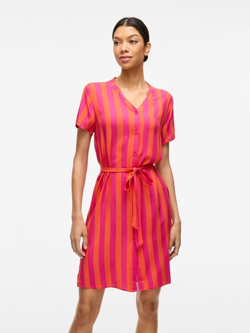 VILA Dress in Orange: front