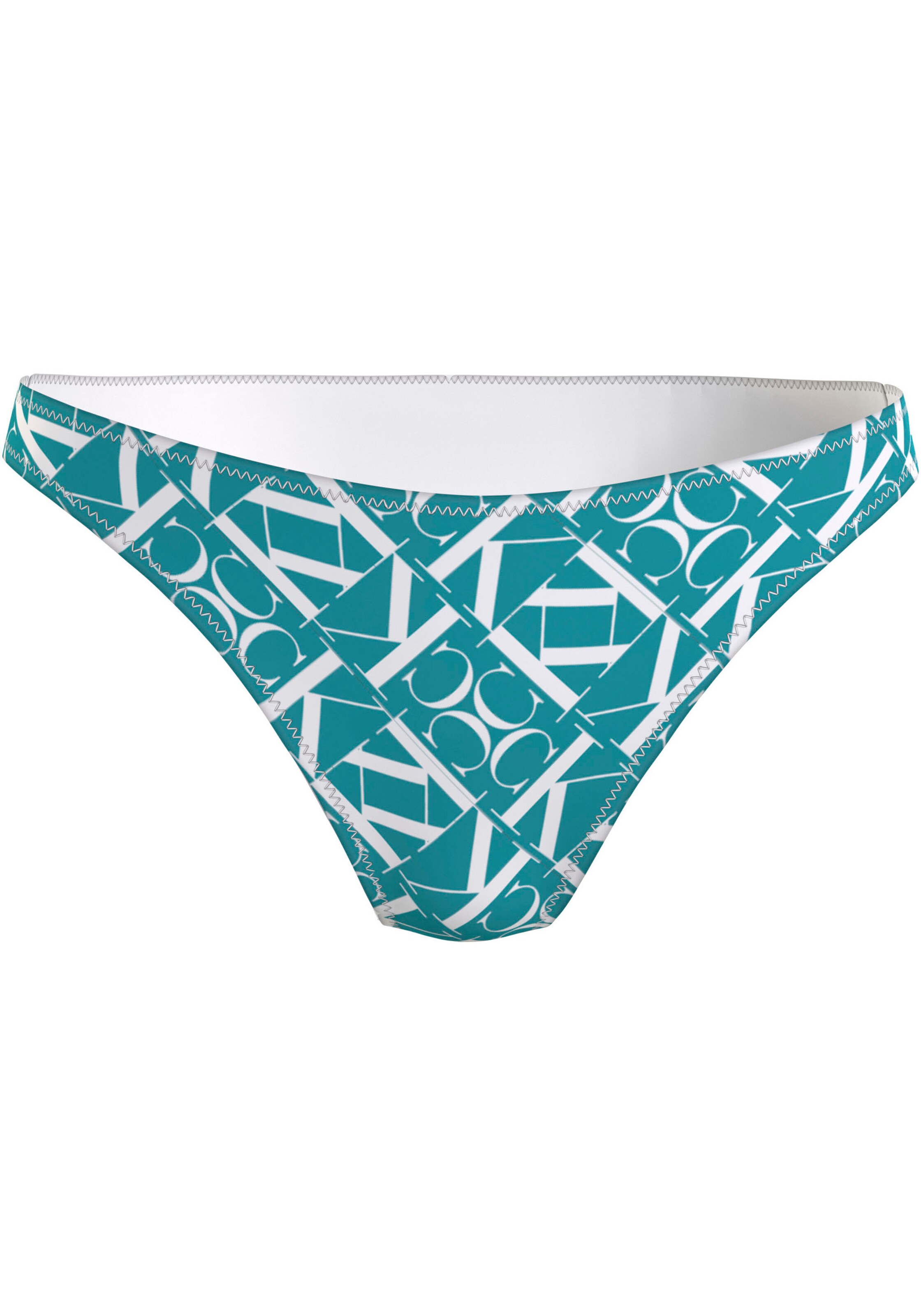 Calvin Klein Swimwear Bikinihose in Blau: Vorderseite
