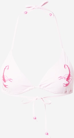 VIERVIER Bikinitop 'Katja' in Pink: predná strana