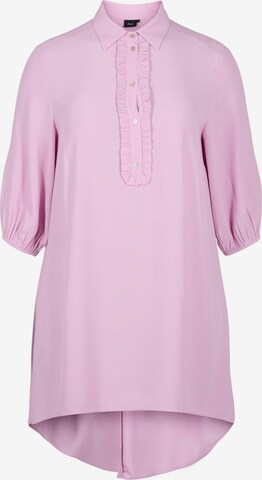 Zizzi Tunic 'XLUCI' in Pink: front