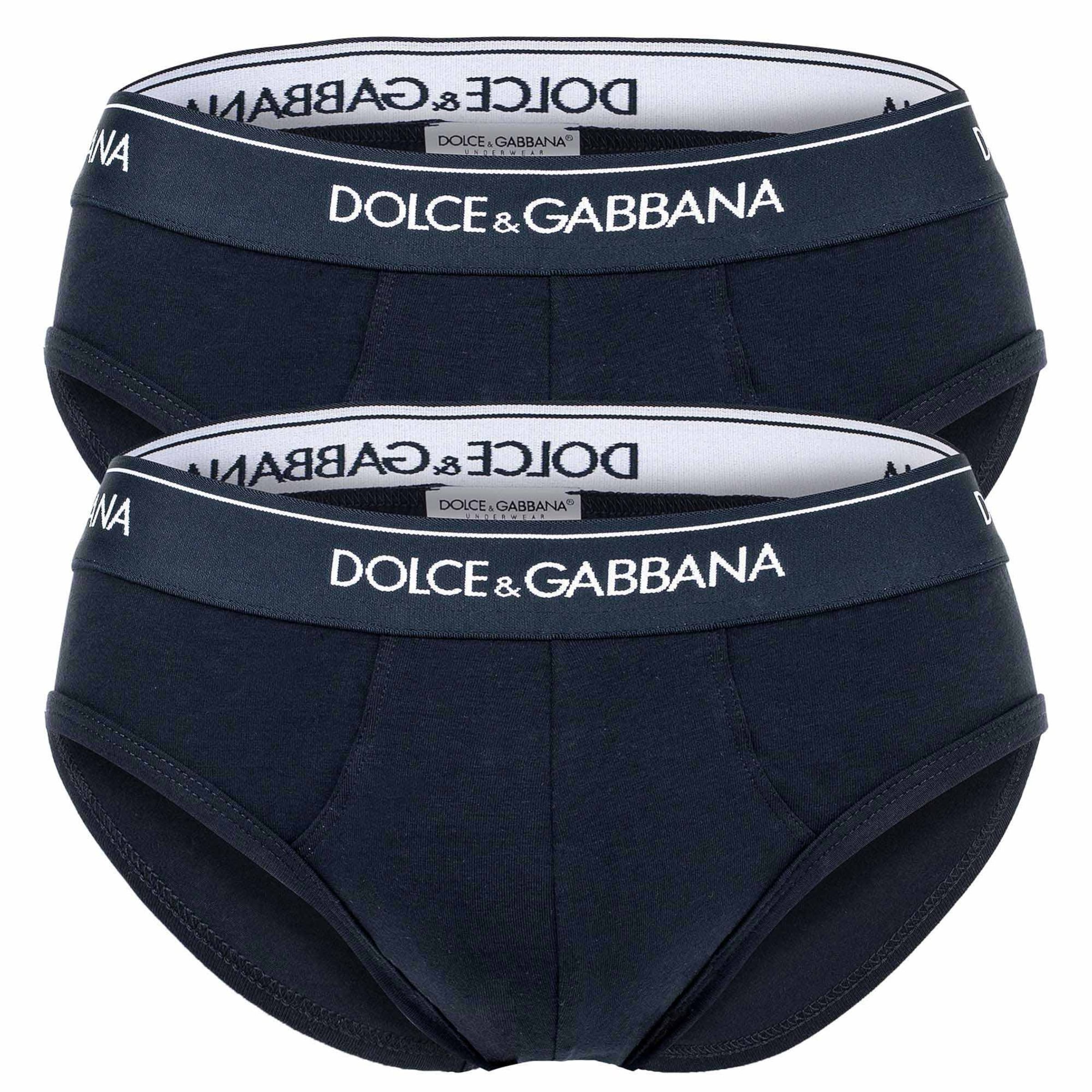 Slip di DOLCE & GABBANA in blu: frontale