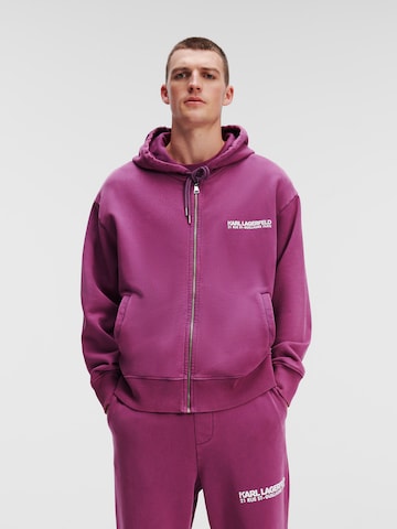 Karl Lagerfeld - Sweatshirt em rosa: frente