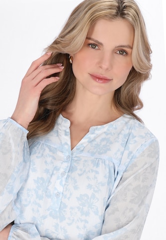 Usha Bluse in Blau