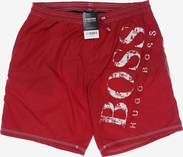 BOSS Shorts in 34 in Red: front