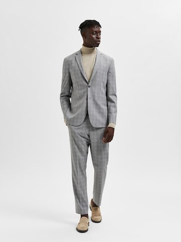 SELECTED HOMME Regular fit Suit Jacket 'Liam' in Grey