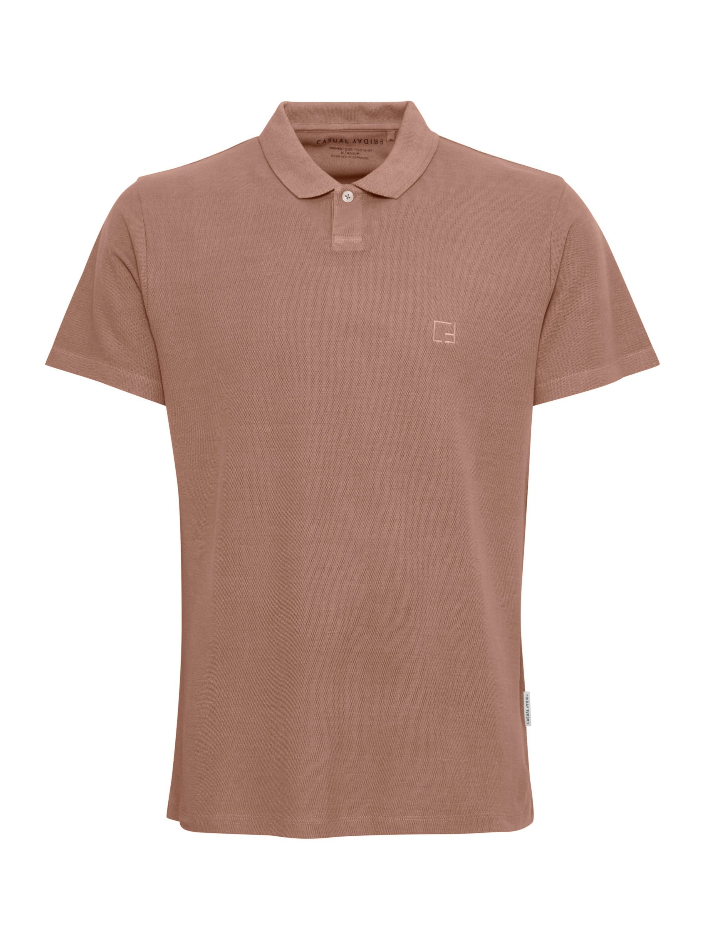 T-Shirt 'Tristan' Casual Friday en marron : devant