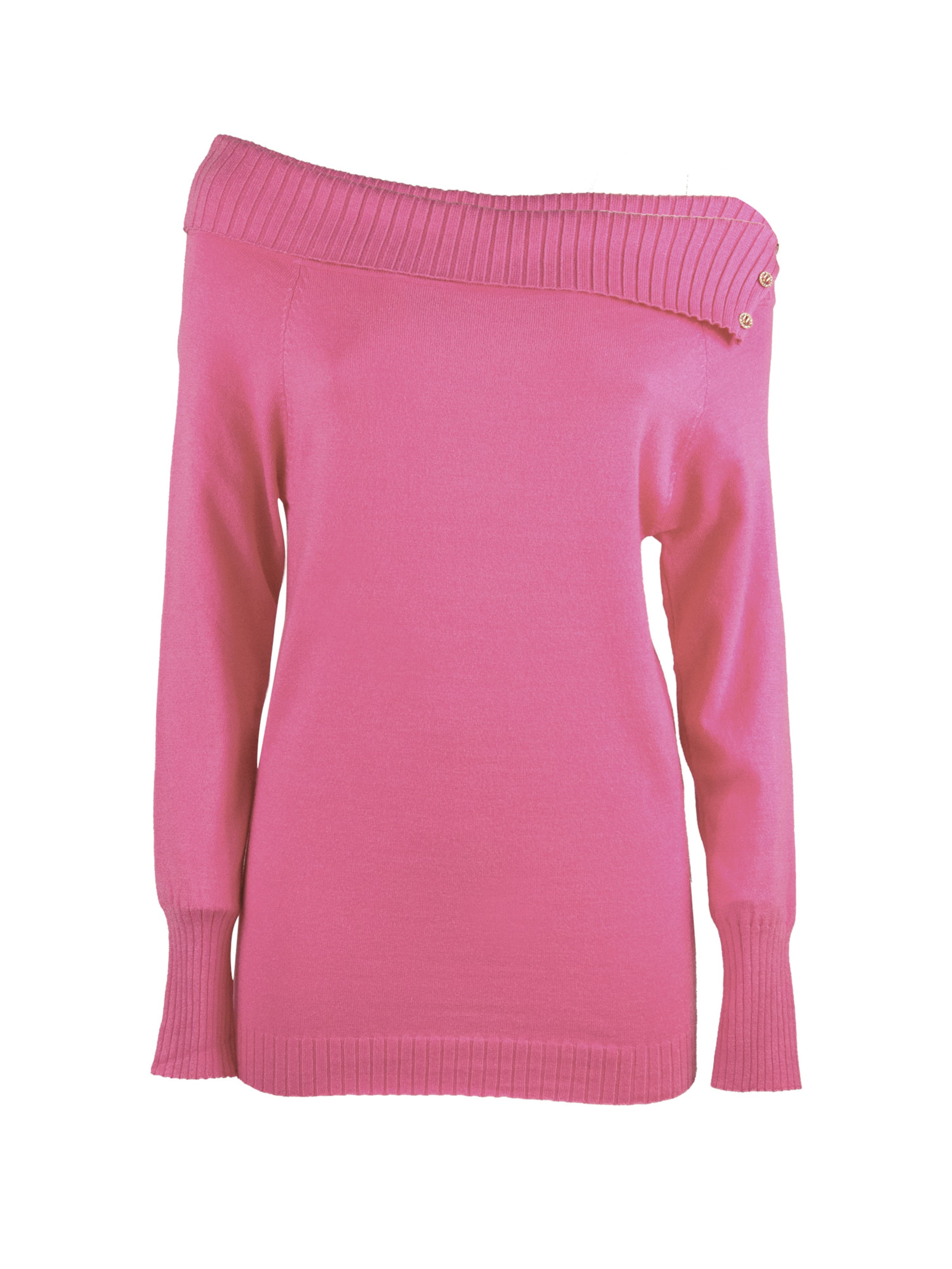 Influencer Sweater in Pink: front