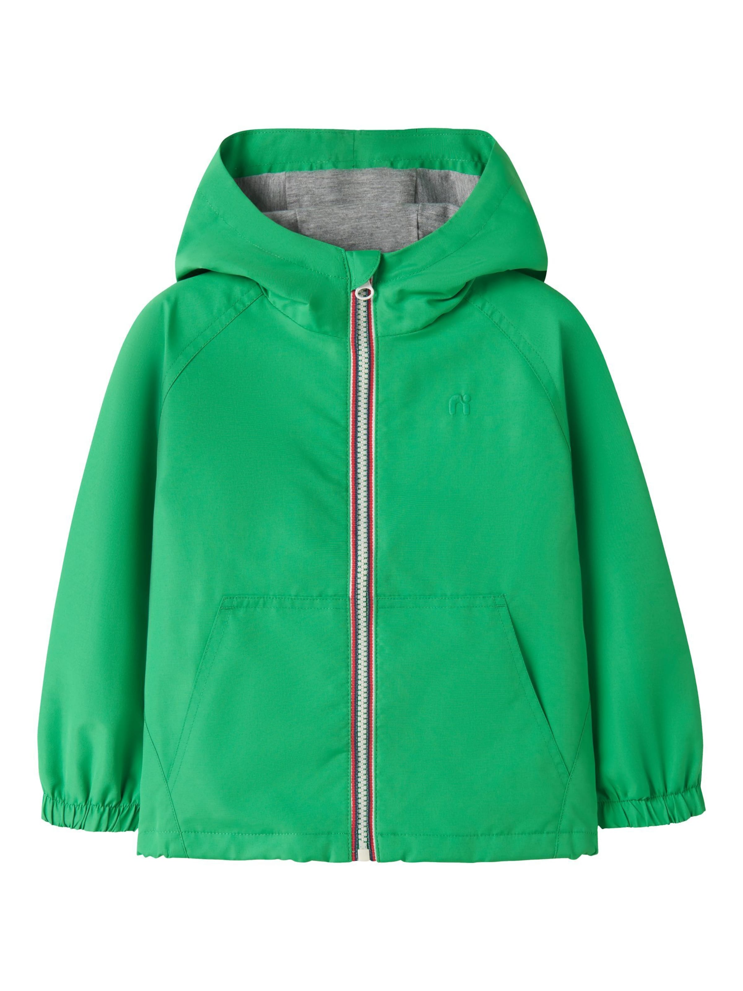 NAME IT Jacke 'NKNMarolo' in Grün: Vorderseite