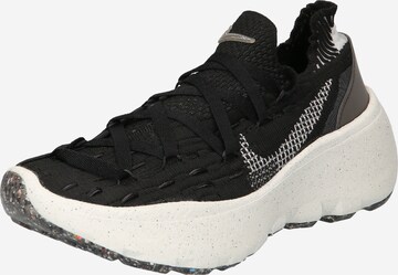 Nike Sportswear Låg sneaker i svart: framsida