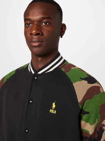 melns Polo Ralph Lauren Starpsezonu jaka