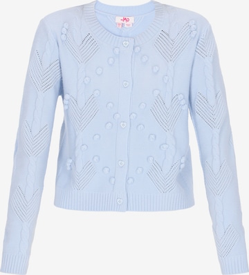 MYMO Вязаная кофта в Синий: спереди