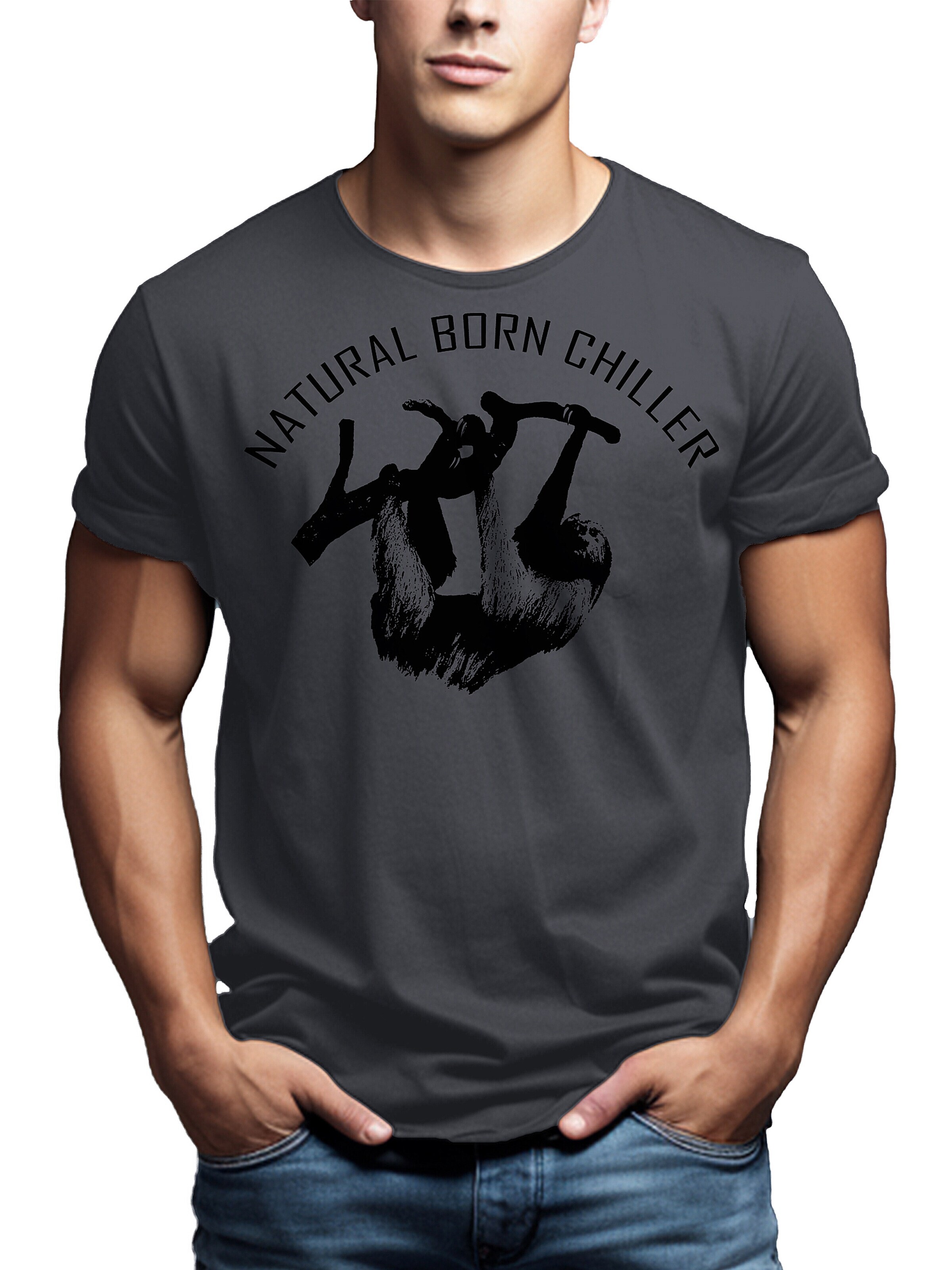 MAKAYA Shirt 'BornChiller' in Blue