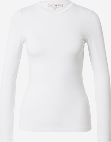 A-VIEW - Camiseta 'Stabil' en blanco: frente