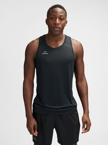 Newline Performance shirt 'BEAT' in Black: front