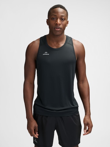 Newline Performance Shirt 'BEAT' in Black: front