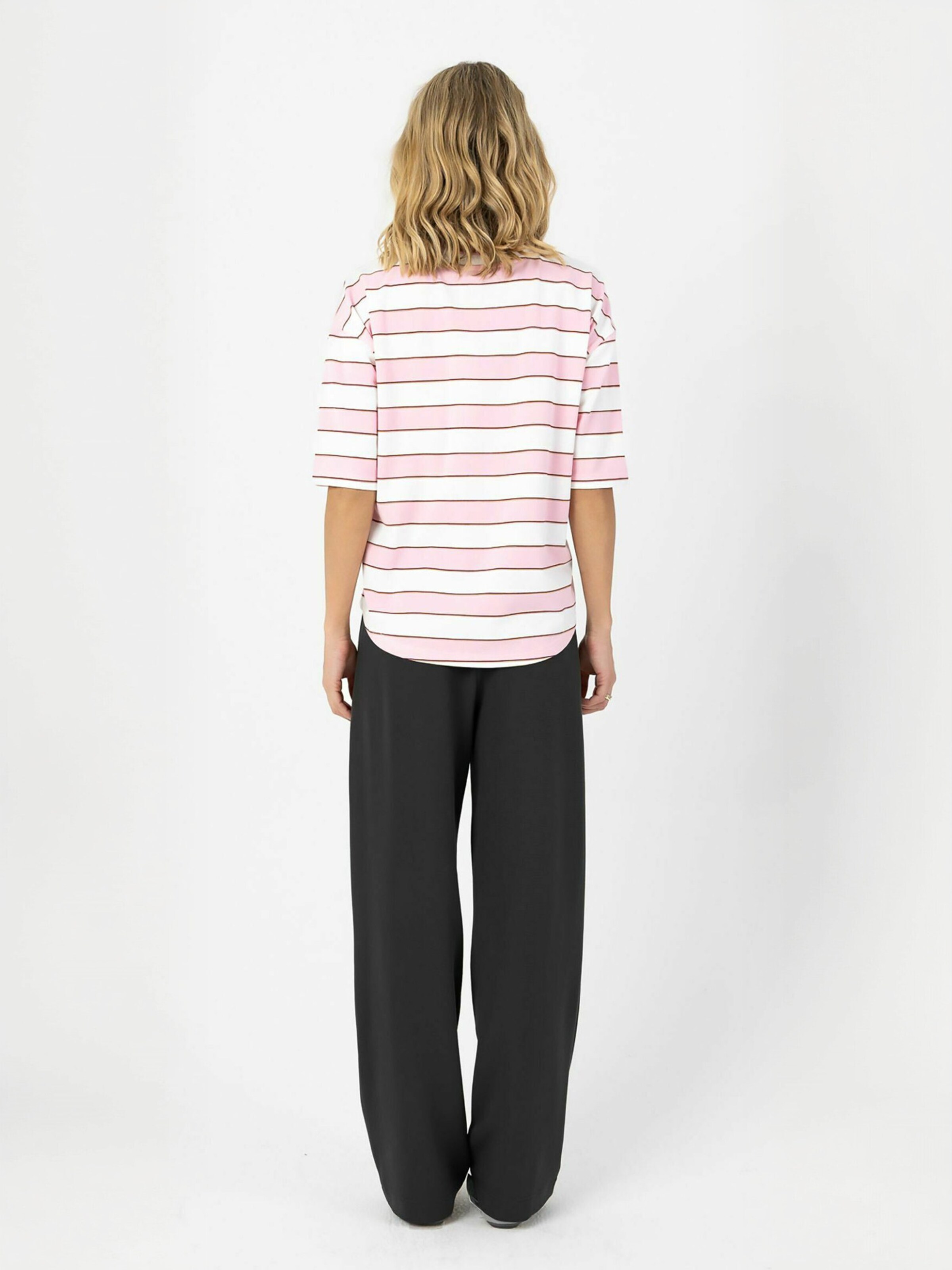 Regular Pantaloni ' Jersey ' de la Coster Copenhagen pe negru