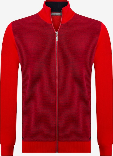Jacey Quinn Knit Cardigan in Red, Item view