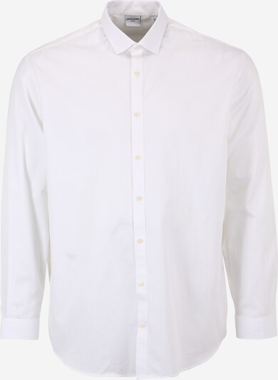 Jack & Jones Plus Button Up Shirt 'Blacardiff' in White, Item view