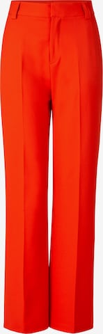Rich & Royal Trousers with creases in Red: front