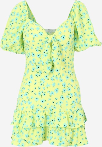 Robe Dorothy Perkins Petite en jaune : devant