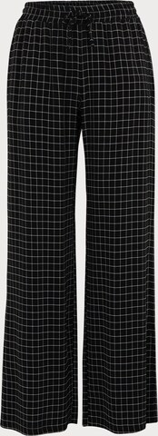 TAMARIS Wide leg Pants in Black: front