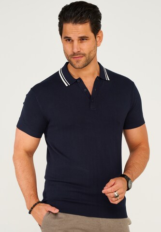 behype Shirt in Blau