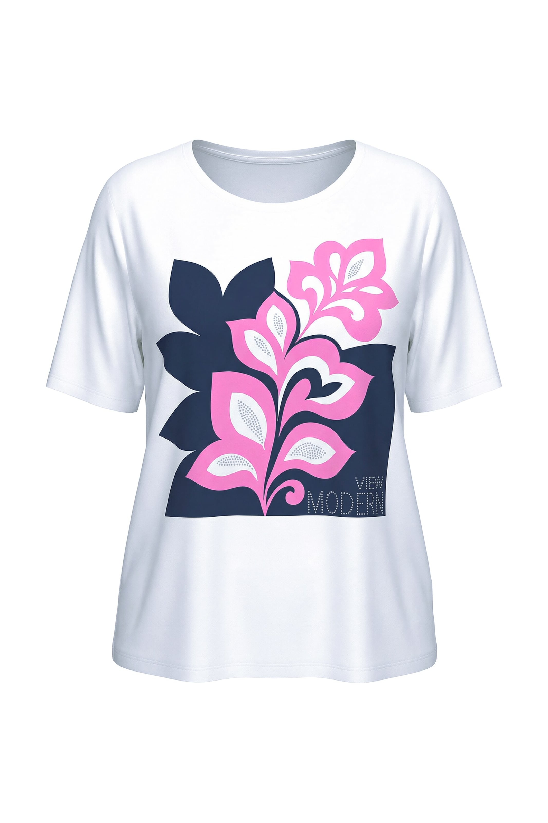 Ulla Popken Shirt in White: front