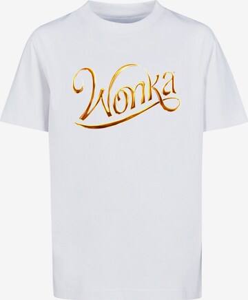 Maglietta 'Wonka' di ABSOLUTE CULT in bianco: frontale