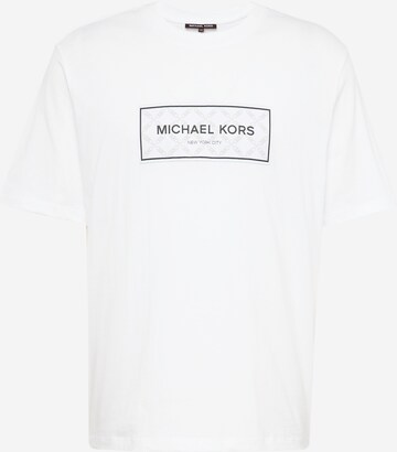 Michael Kors Shirt 'EMPIRE' in White: front