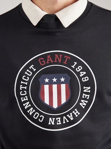 GANT Μπλούζα φούτερ σε μαύρο