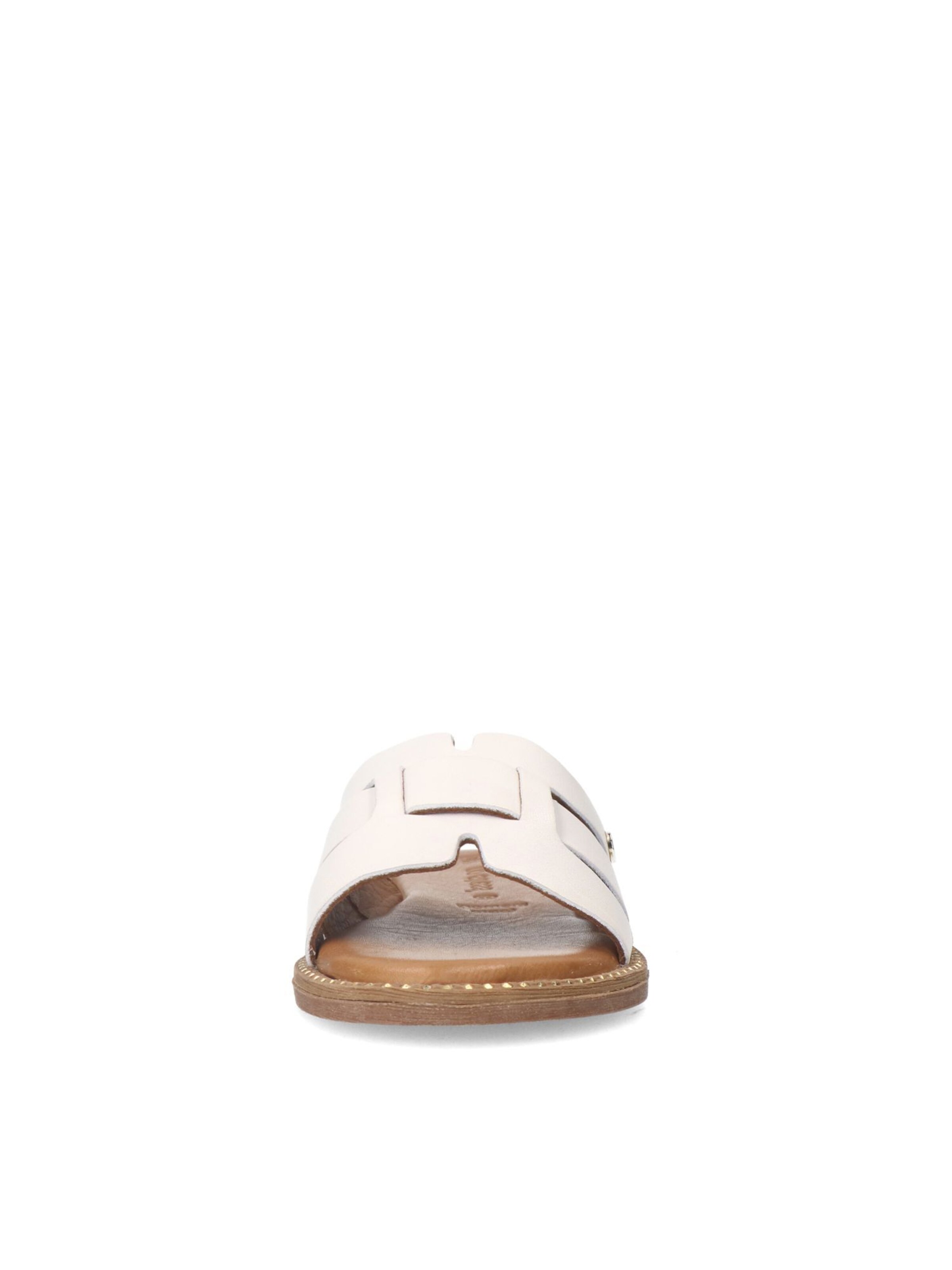 MANFIELD Pantolette in Weiß