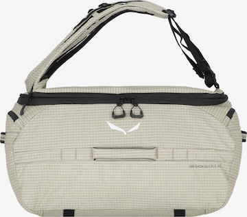 SALEWA Sports Bag 'Dry Back' in Beige: front