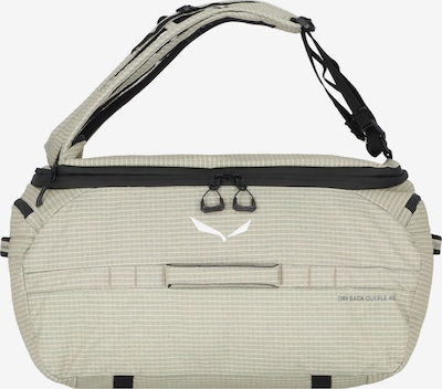 SALEWA Sports bag 'Dry Back' in One Size in Beige / Black / White, Item view