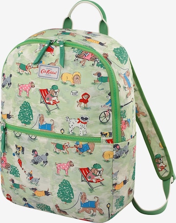 Cath Kidston Backpack 'Foldaway' in Green: front