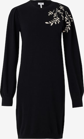 OBJECT Gebreide jurk 'OBJTHESS' in Zwart: voorkant